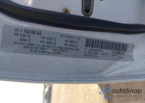 2016 Dodge Dart Sxt z USA, uszkodzony, nr VIN 1C3CDFBB2GD750171